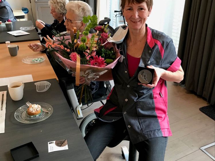 Margret 12,5 jaar in dienst!