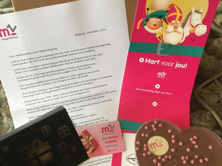 Sint verrast zorgkanjers Magentazorg
