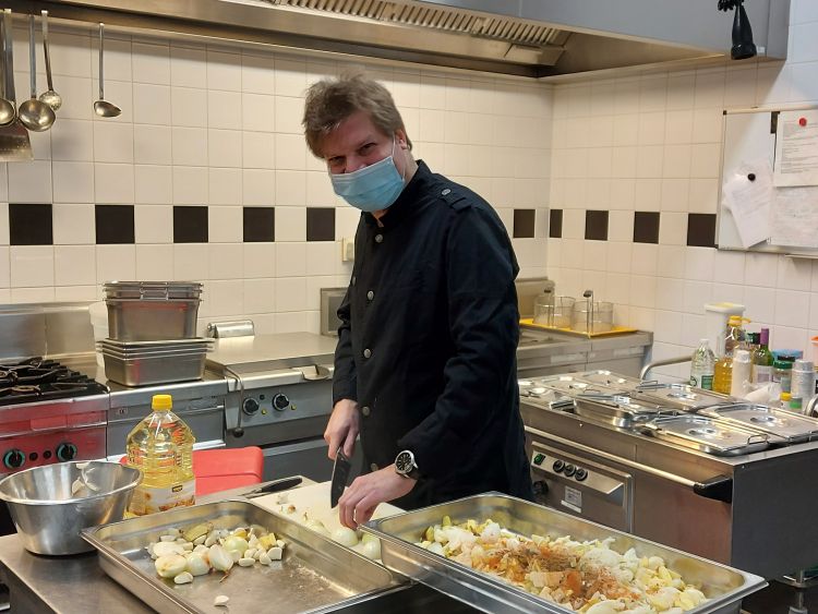 Thema maaltijd gekookt door "De Stroming"