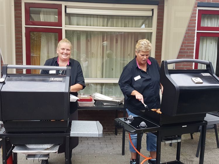 Bewoners BBQ