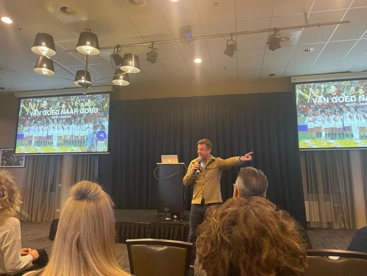 Voormalig bondscoach geeft inspirerende lezing aan medewerkers