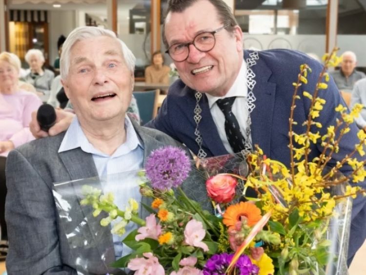 Zilveren Reiger voor de heer Marsman