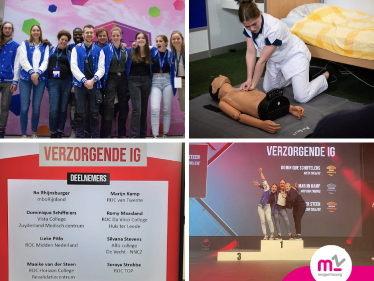 Medewerker Maaike behaalt brons tijdens NK Verzorgende IG
